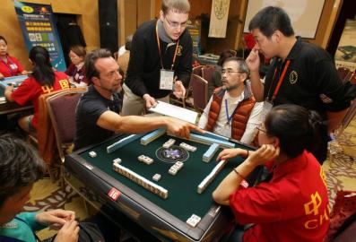 第三屆麻將世錦賽開打 第一天外國選手表現不俗