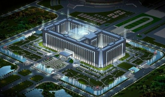 濟南政府大樓造價40億 規模僅次五角大樓