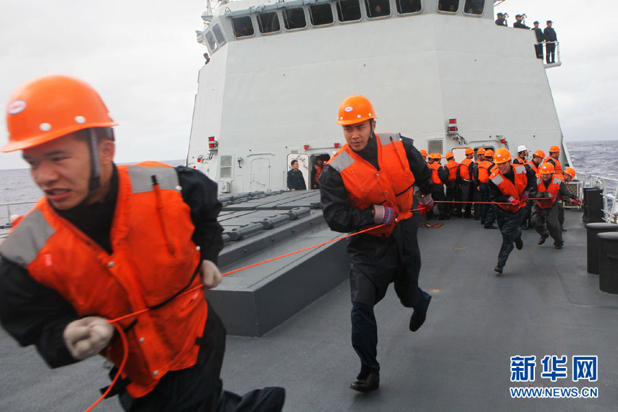 中國海軍編隊疑在西太平洋遭不明潛艇跟蹤