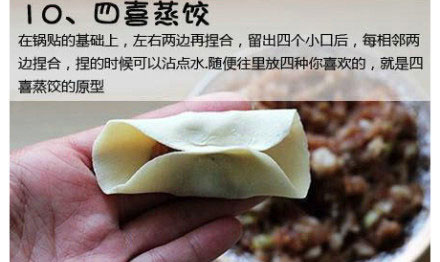 12種餃子包法走紅網絡 “向日葵餃子”引驚嘆