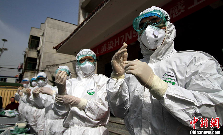 安徽舉行人感染H7N9禽流感應急演練
