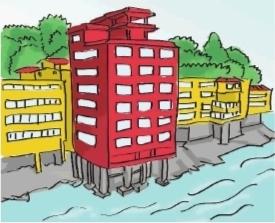 大雨來(lái)襲村民家進(jìn)水田被淹 擠占河道建房惹質(zhì)疑