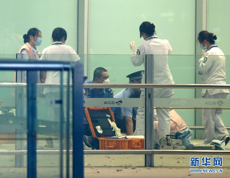 【組圖】首都機場T3航站樓發生爆炸