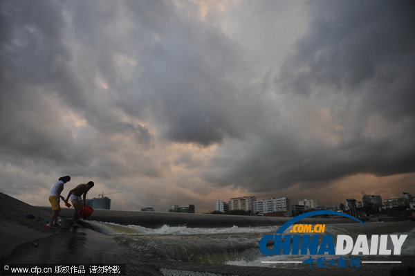 海南瓊海：風(fēng)暴欲來(lái)