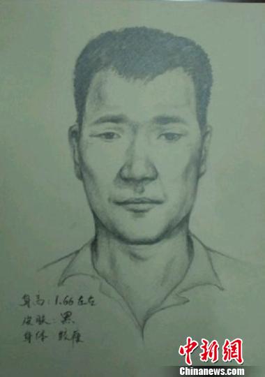 河南公交持刀殺人案續(xù)：警方發(fā)布嫌犯模擬畫像(圖)