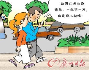 網(wǎng)友曬大學(xué)生戀愛賬1年花1萬 男生大呼“愛不起”