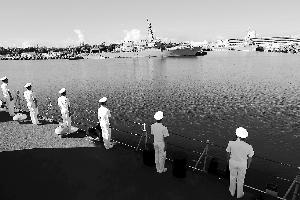 中國海軍三艦抵珍珠港 中美七年來首次聯合軍演