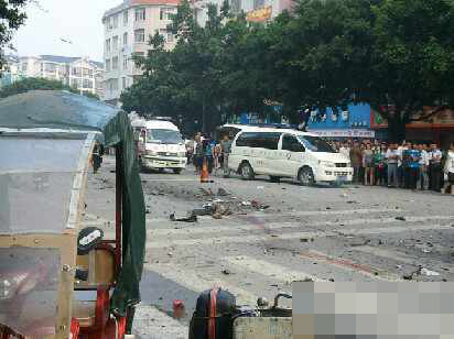 桂林小學門前爆炸案：已致2人死亡17人受傷 含10小學生