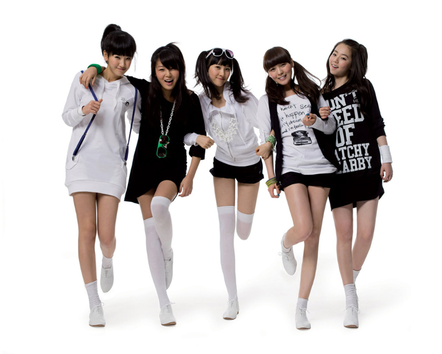 韓國女子團體都要有美腿
