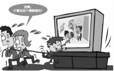武漢性早熟孩子九成查不出病因 專家：電視、網絡的恩恩愛愛有潛在影響