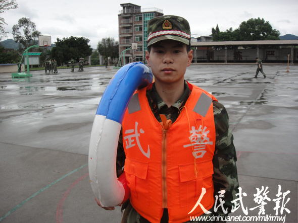武警河源支隊士官葛曉威抗洪中為救群眾犧牲