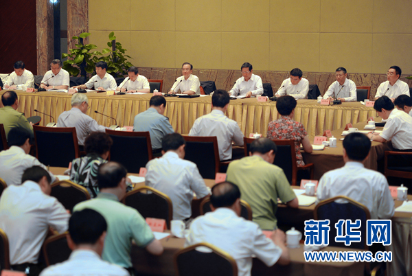 溫家寶:在汶川地震災后恢復重建座談會上的講話