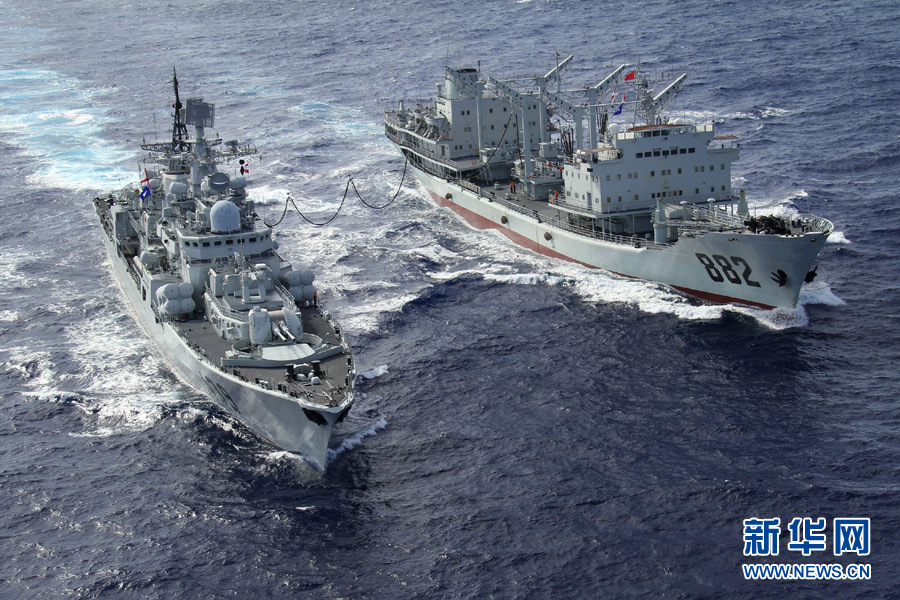 中國海軍編隊疑在西太平洋遭不明潛艇跟蹤