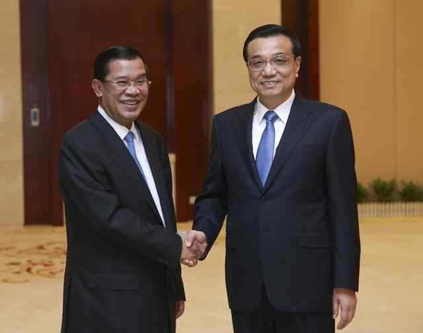 李克強：中國與柬埔寨各領域合作走向深入