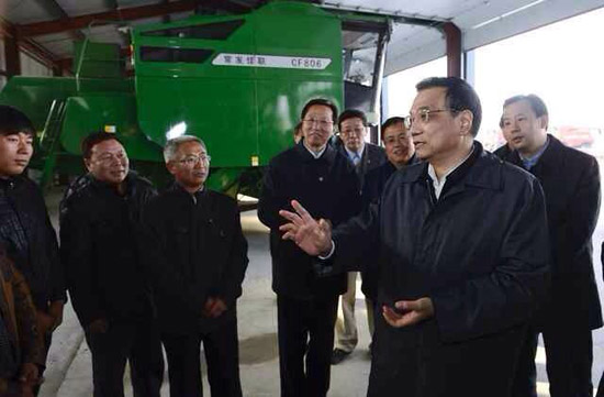 李克強：農業改革要尊重群眾意愿和首創精神