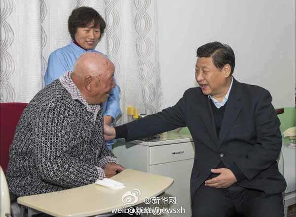 習近平元旦前夕考察民生工作 向全國人民祝賀新年