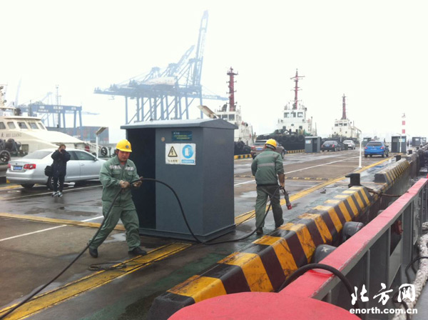天津港“油改電” 年減排二氧化碳3.37萬(wàn)噸
