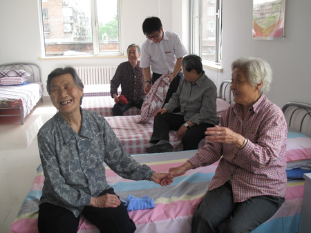 天津老人老有所養