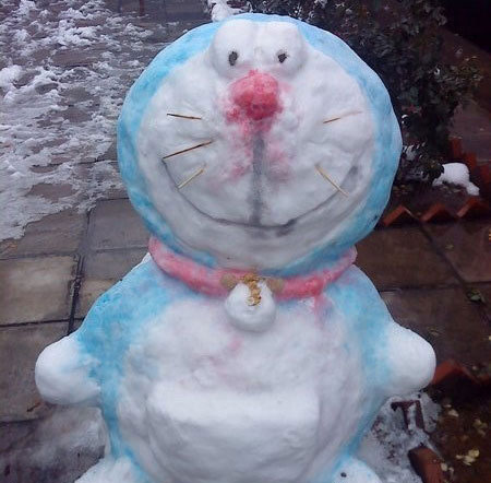 下雪啦！看看堆雪人的N種方法