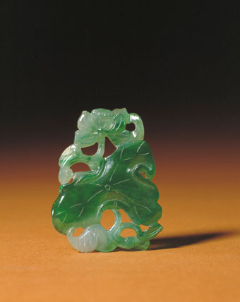 故宮博物館收藏的精美翡翠
