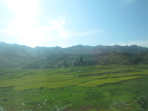 資溪處處是風(fēng)景 大巴車上隨拍