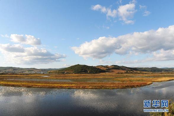 組圖：美麗的雁鳴湖濕地