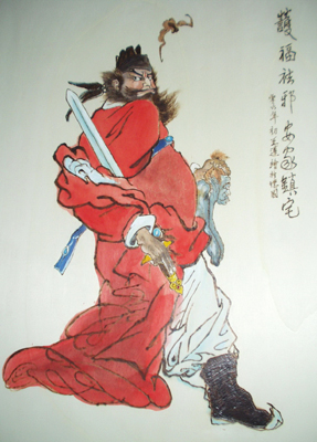 中國烙畫家在德國
