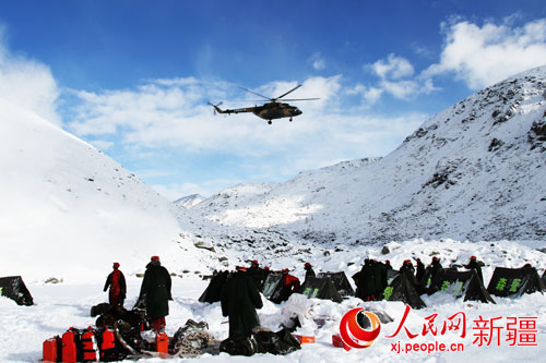新疆森林武警忠誠(chéng)守護(hù)廣袤林海造福駐地各族群眾