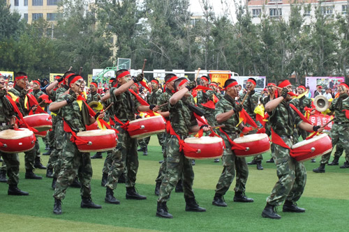 西北省區(qū)兵團(tuán)中華鑼鼓邀請賽精彩上演