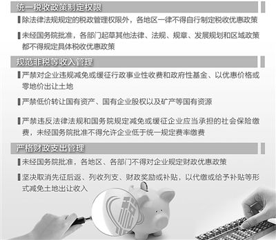 國務院發(fā)文全面清理規(guī)范稅收等優(yōu)惠政策
