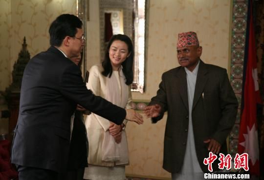 尼泊爾總統(tǒng)會(huì)見中國云南新聞代表團(tuán)