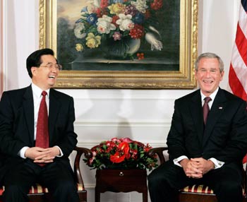 President Hu Jintao is set to visit the United States in April, Hong Kong-based Wenweipo reported yesterday, citing diplomatic sources.