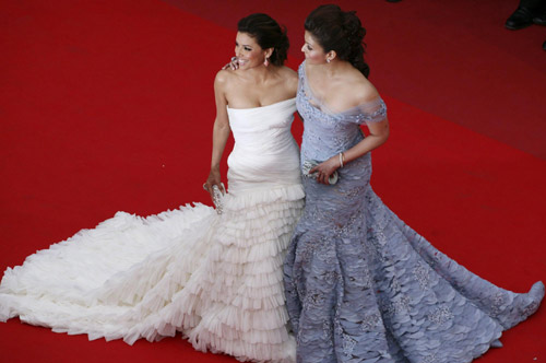 Aishwarya Rai arrives for opening ceremony of 63rd Cannes Film Festival