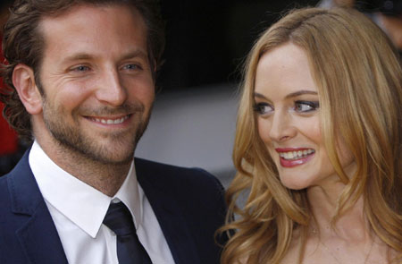 Heather Graham and Bradley Cooper at UK premiere of