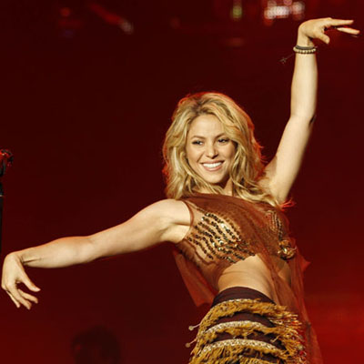 Shakira won't strip