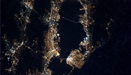 亞馬遜云朵、舊金山夜色 國際空間站俯拍地球美圖