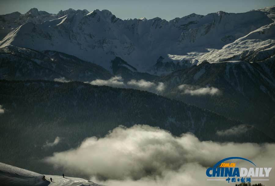 冬奧會高山滑雪比賽場地：勇敢者的樂園