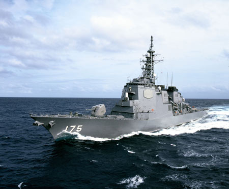 日本用“宙斯盾”戰艦監控東海