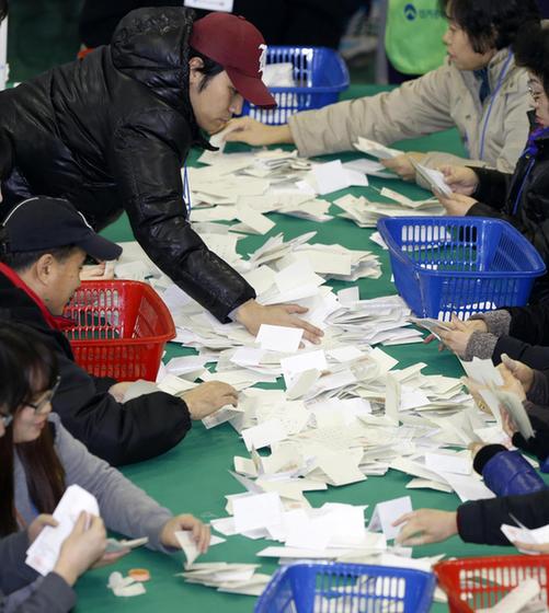 忙碌而豐富 圖說韓國總統大選精彩點滴