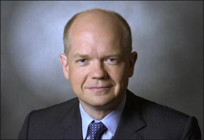 英國外交大臣威廉·黑格答中國網友問