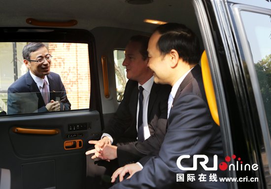 英國首相卡梅倫會見李書福：中英合作帶來雙贏