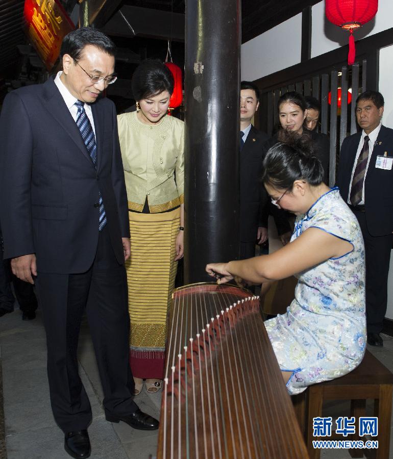 李克強參觀清邁園博園