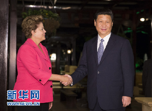 習(xí)近平會見巴西總統(tǒng) 強(qiáng)調(diào)加強(qiáng)合作是堅(jiān)定戰(zhàn)略選擇