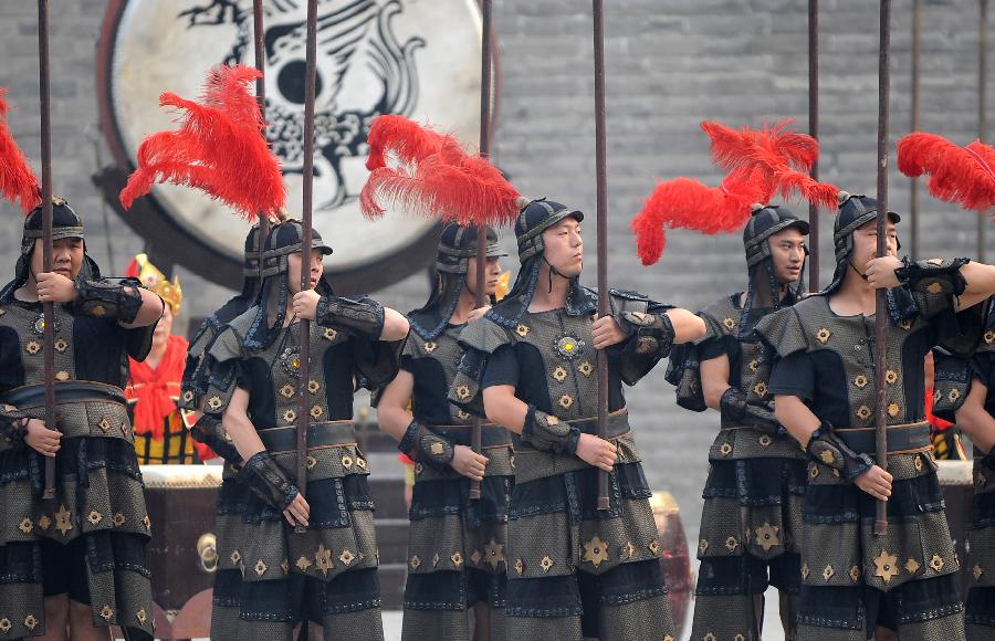 西安“武士文化系列展演”：跨越時(shí)空的城墻武士