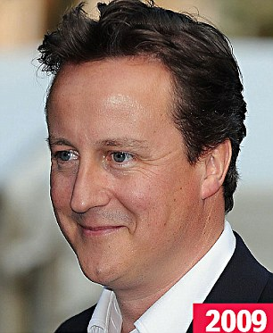 英國首相難逃白發魔咒 卡梅倫上任三月即白頭