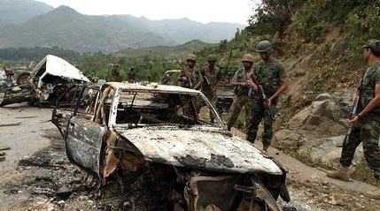 巴基斯坦部落地區(qū)自殺式襲擊造成4名安全人員死亡