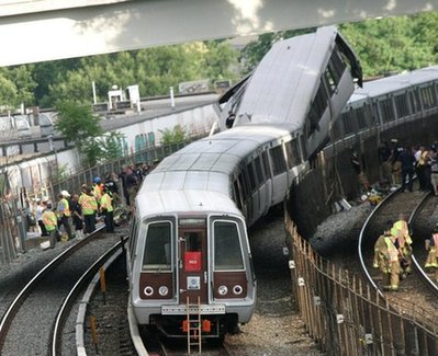 華盛頓地鐵列車相撞致6人亡 市長稱死亡人數進一步上升