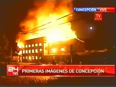 智利南部發(fā)生8.8級特大地震 已造成214人死亡