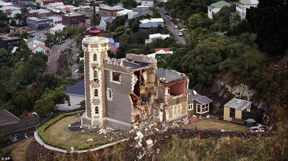 新西蘭地震死亡人數升至98 CTV大樓被埋者恐全部遇難