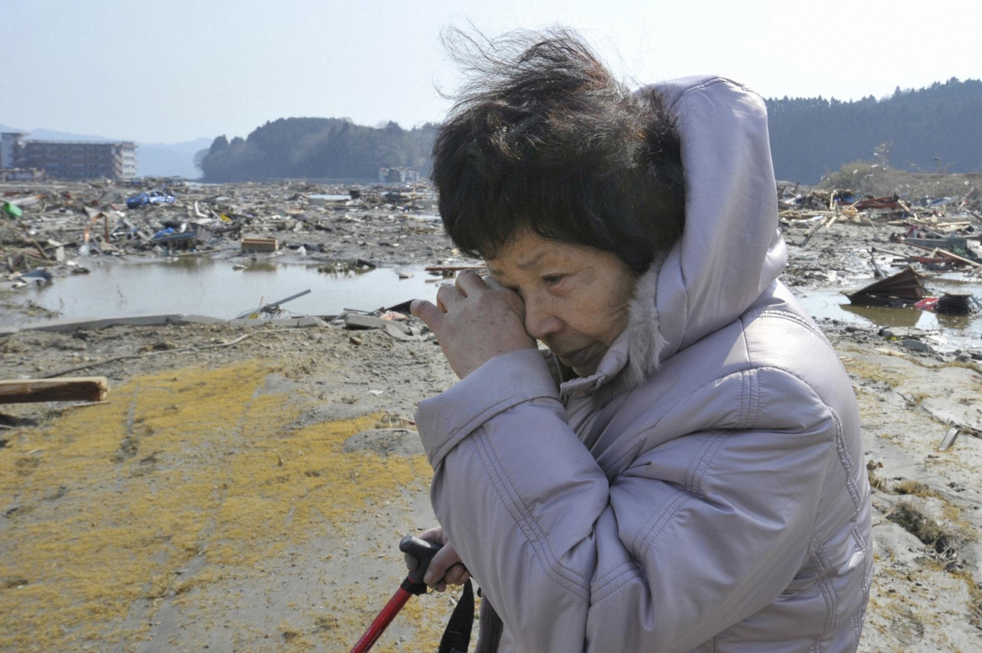 日本三座小城災(zāi)后基本消失 傷亡失蹤者達(dá)數(shù)萬